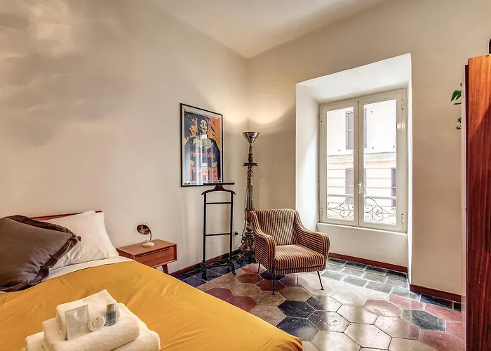 Trastevere San Cosimato Vintage Apartament Rzym